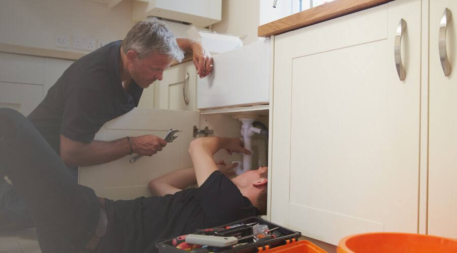 Professional burst pipe repair services in Albany, WI